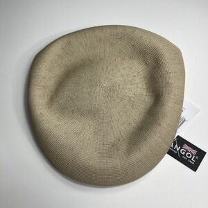 Kangol Tropic 504 Ventair Cap Unisex Large  Beige NEW